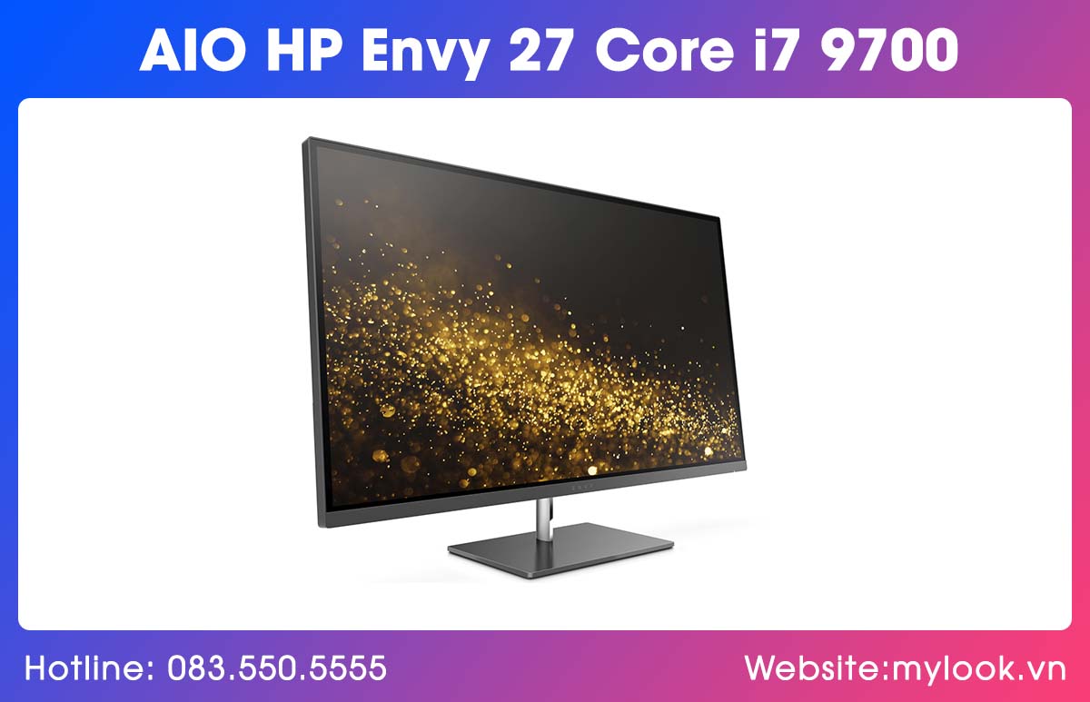 Máy tính All in One chơi game HP Envy 27 với CPU Core i7 và card đồ họa GTX 1050