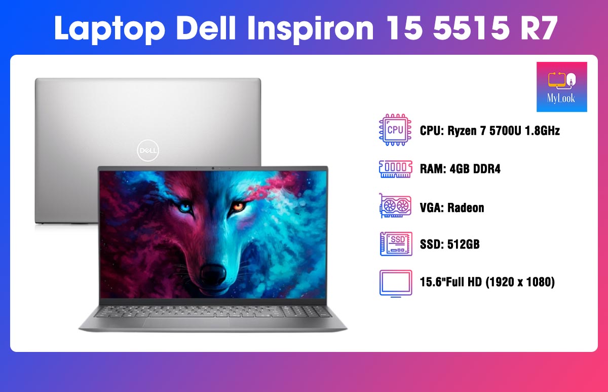 Laptop Dell Inspiron 15 5515 R7