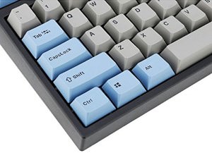 Bàn phím cơ Leopold FC980M PD PBT Doubleshot Clear Switch Blue-Grey 3