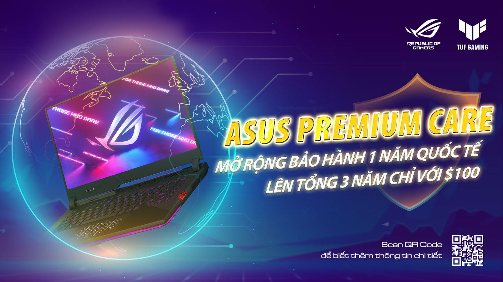 Asus Gaming ROG Strix Scar G533QR bảo hành