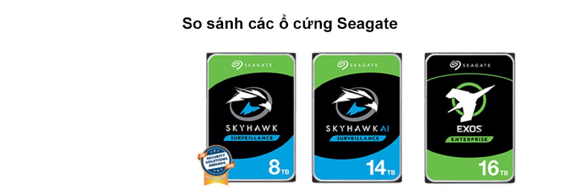 Ổ cứng HDD Seagate SkyHawk SURVEILLANCE 2TB