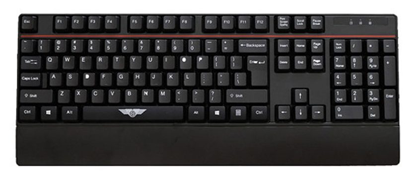 Bộ bàn phím chuột Newmen T260 USB Đen Black có thiết kế phù hợp nhiều đối tượng