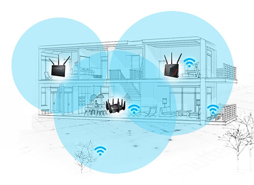 Router wifi ASUS RT-AC68U 3