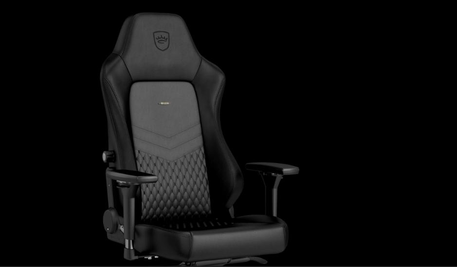 Ghế Gamer Noblechairs HERO Series Black/Platinum White (Ultimate Chair Germany)  có thiết kế công thái học bảo vệ sức khoẻ