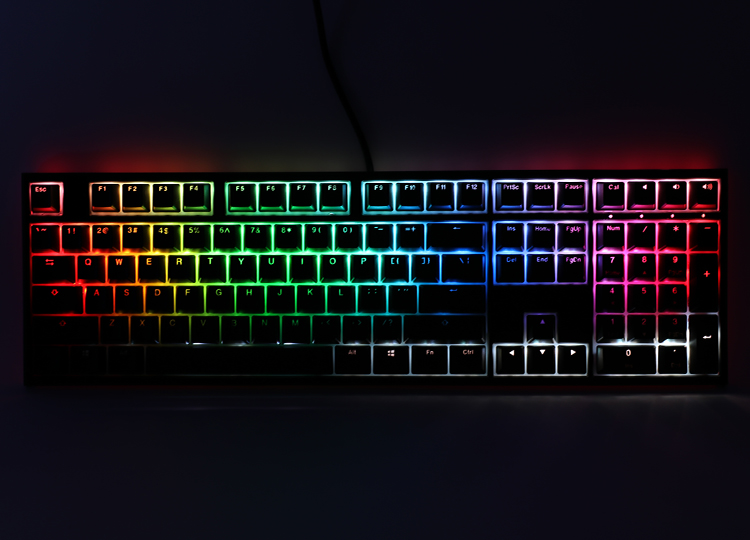 Bàn phím cơ Ducky One 2 RGB Cherry Brown switch đa dạng hiệu ứng led rgb