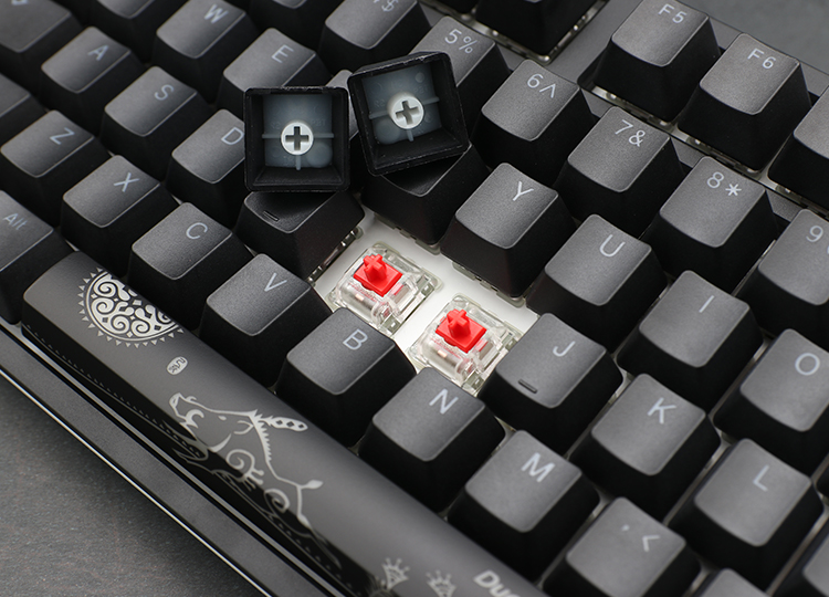 Bàn phím cơ Ducky One 2 TKL RGB Cherry Brown switch cho trải nghiệm gõ phím cao cấp