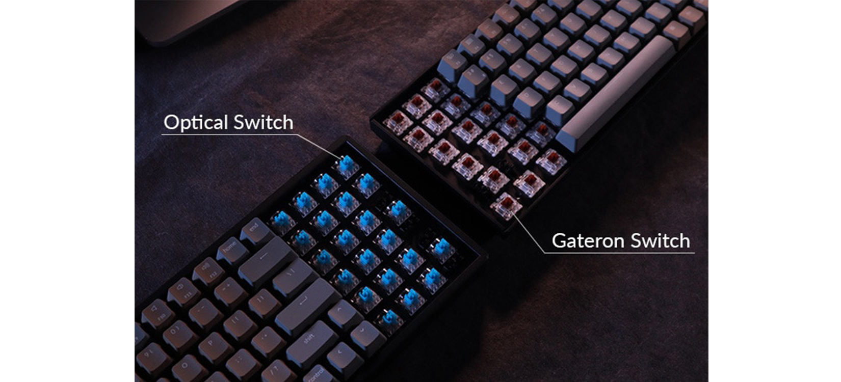 Bàn phím cơ Keychron K4 D2 (ver2 Gateron Blue switch/nhựa/đơn led) có nhiều lựa chọn switch