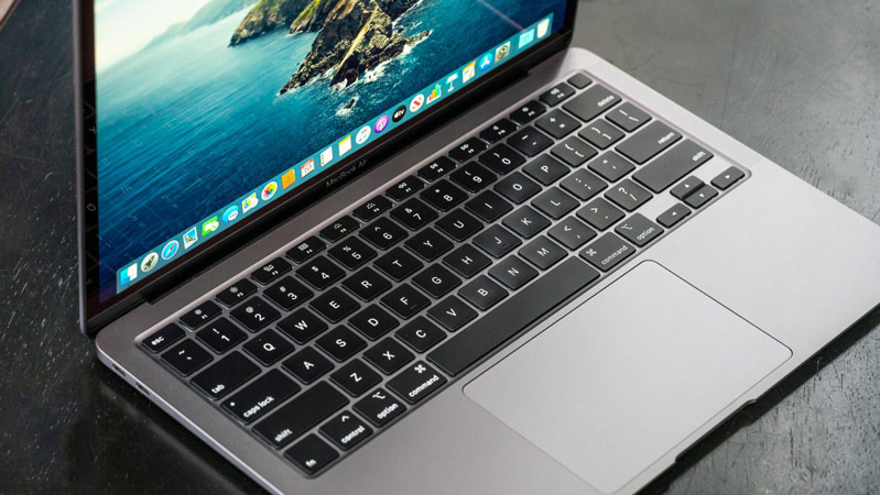 Apple Macbook Air 13 được  thiết bị còn được trang bị con chip bảo mật Apple T2