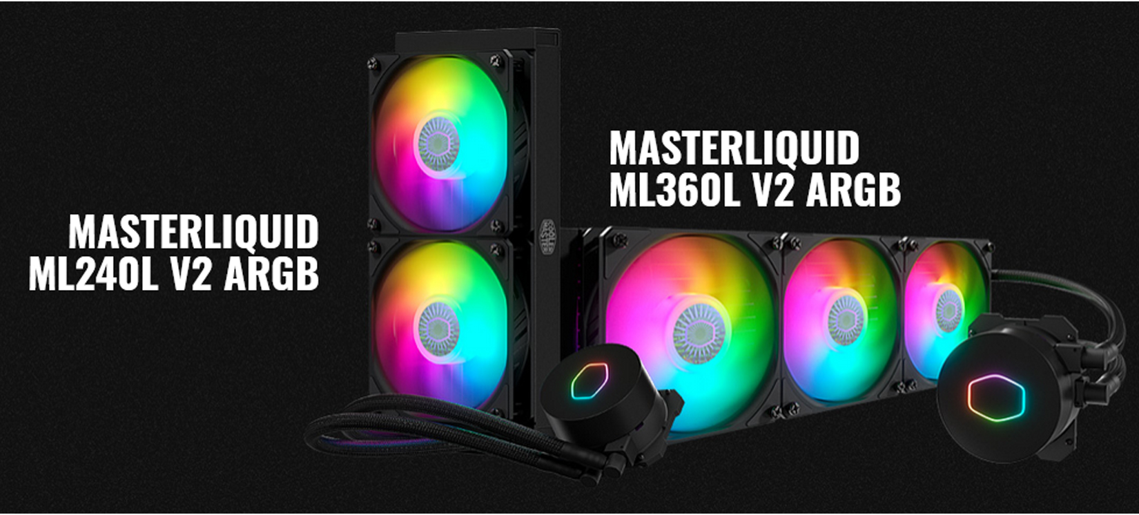 Tản nhiệt nước CPU Cooler Master MasterLiQuid ML360L-ARGB V2 đem lại trải nghiệm phương pháp làm mát đầy màu sắc