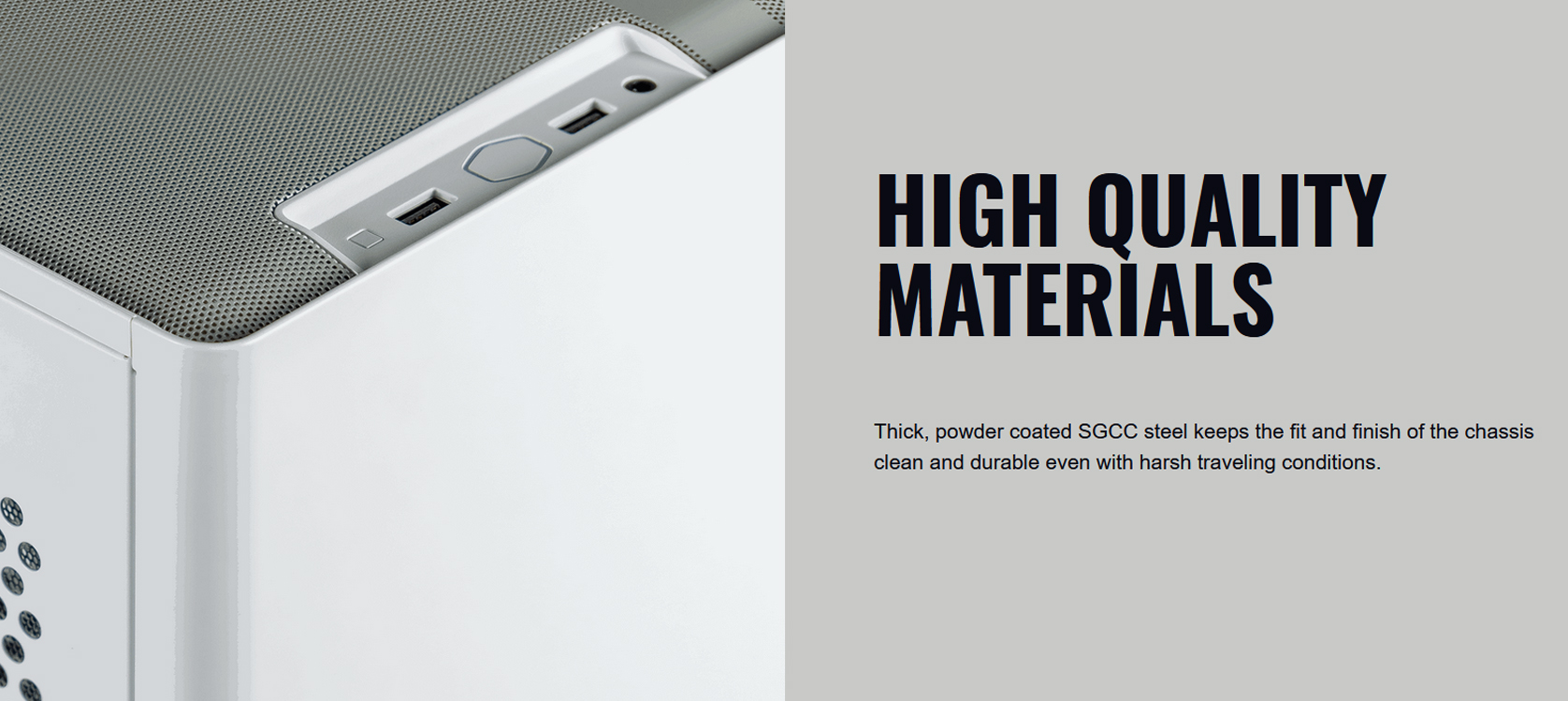 Cooler Master MasterBox NR200 White (Mini ITX Tower/Màu trắng) giới thiệu 6