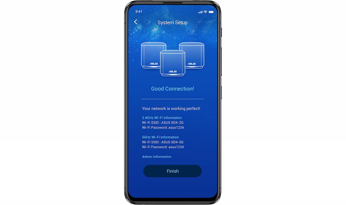 Bộ ph&aacute;t wifi ASUS XD4 (W-3-PK) Mesh wifi 6, Chuẩn AX1800 5