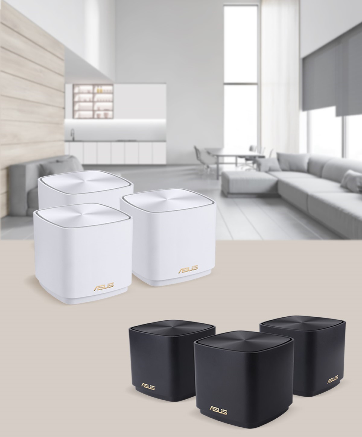Bộ ph&aacute;t wifi ASUS XD4 (W-3-PK) Mesh wifi 6, Chuẩn AX1800 7