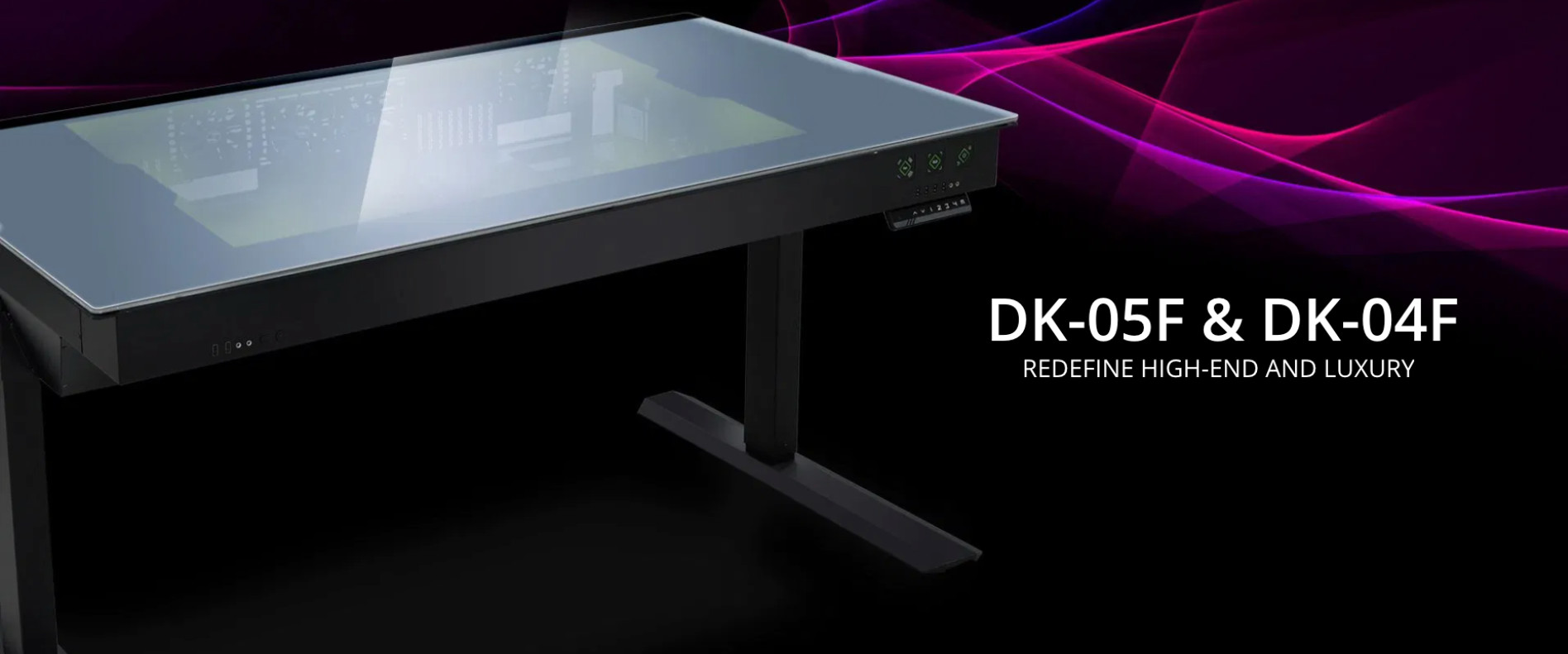 Bàn Gaming Desk Lian-Li DK-04FX giới thiệu