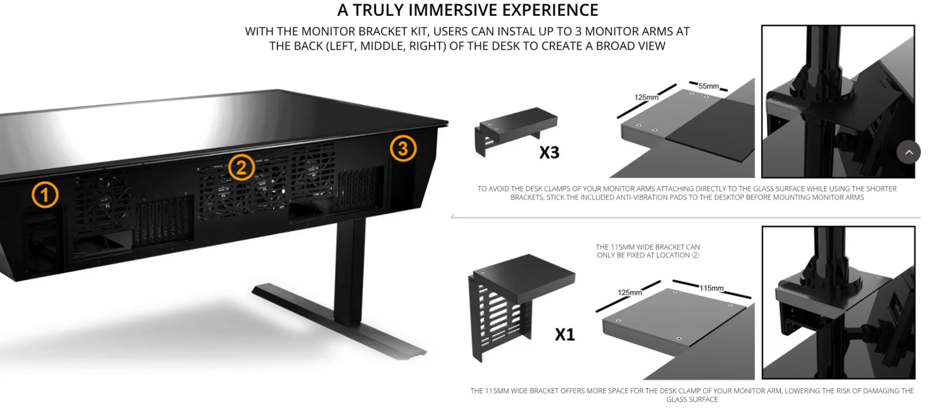 Bàn Gaming Desk Lian-Li DK-04FX giới thiệu 5