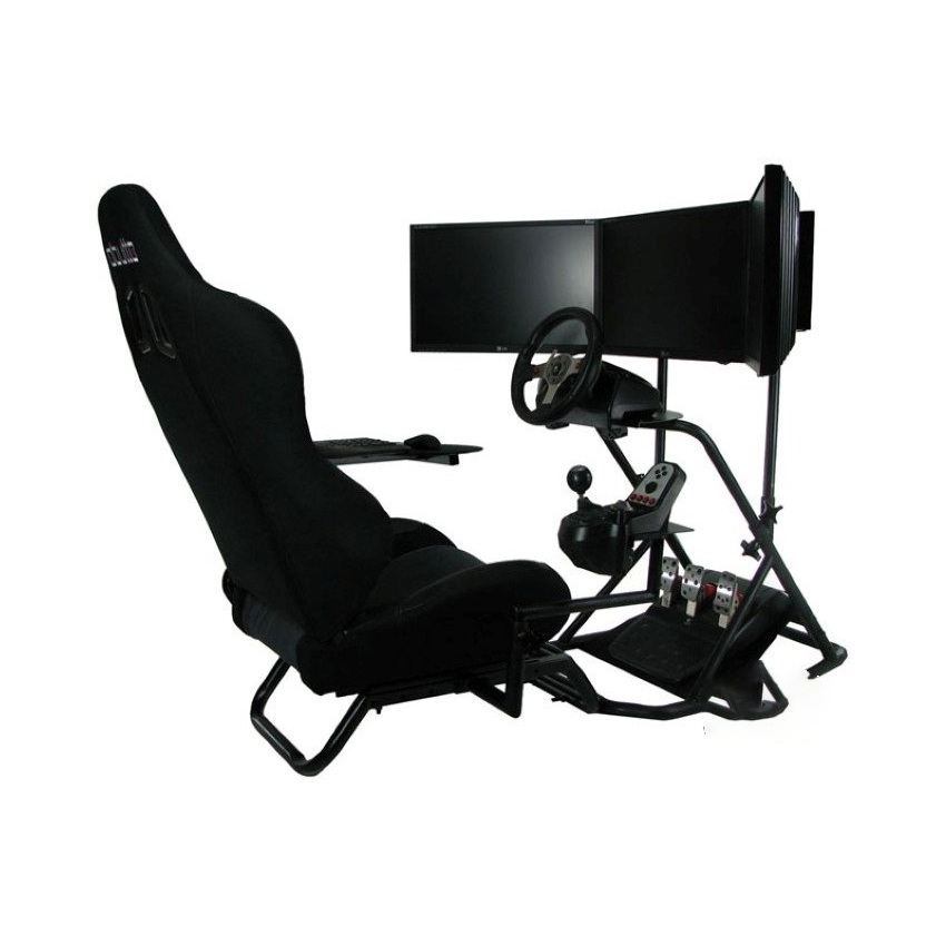 Buồng lái giả lập Obutto oZone Racing Cockpit - (Support 3 Màn hình)