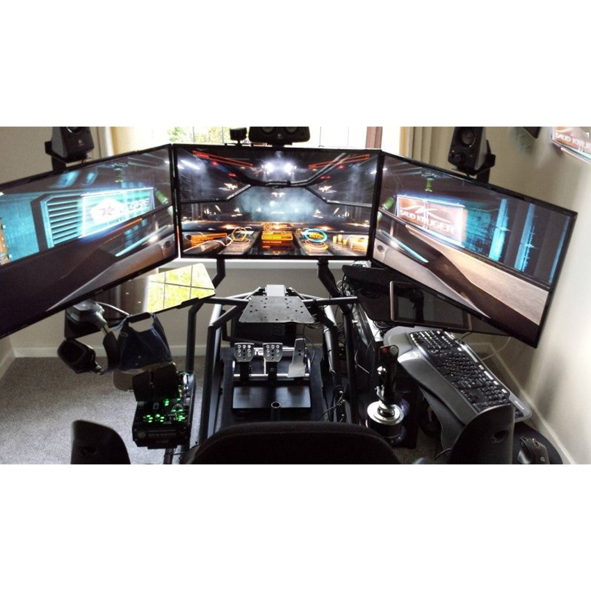 Buồng lái giả lập Obutto R3Volution Racing New (Support 3 Màn hình)