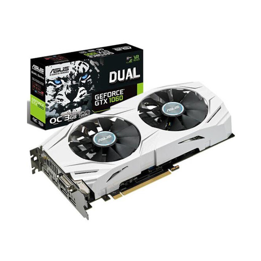 VGA ASUS Dual GTX1060-O3G (192bits)