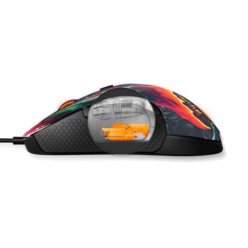 Chuột chơi game SteelSeries Rival 300 CS:GO Hyperbeast Edition (62363)
