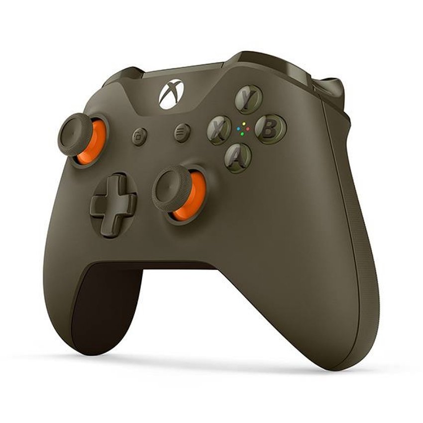Tay cầm chơi game không dây XBOX ONE S Green