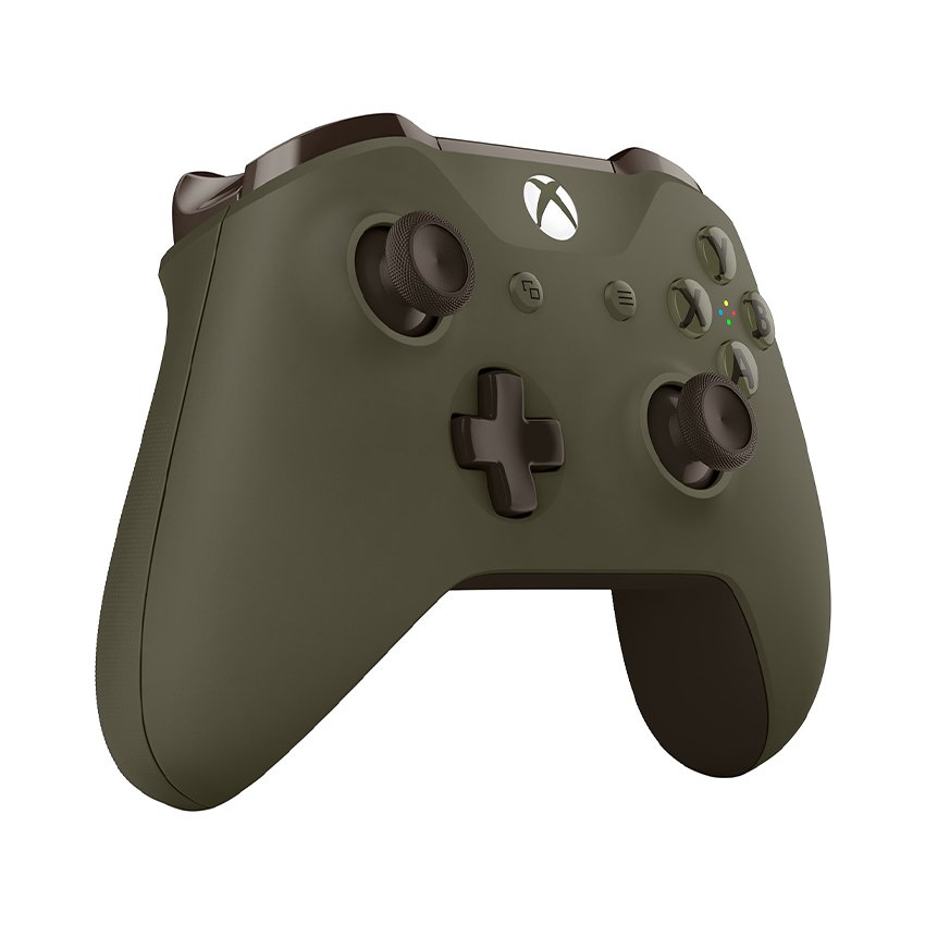 Tay cầm chơi game không dây XBOX ONE S Green