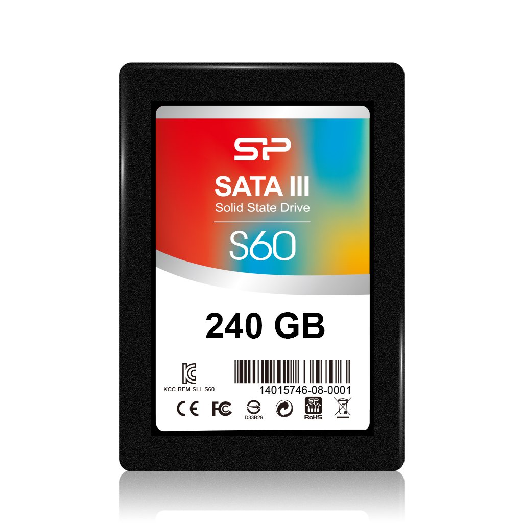Ổ cứng SSD Silicon Power S60 240GB 2.5 inch SATA3 6Gb/s - SP240GBSS3S60S25