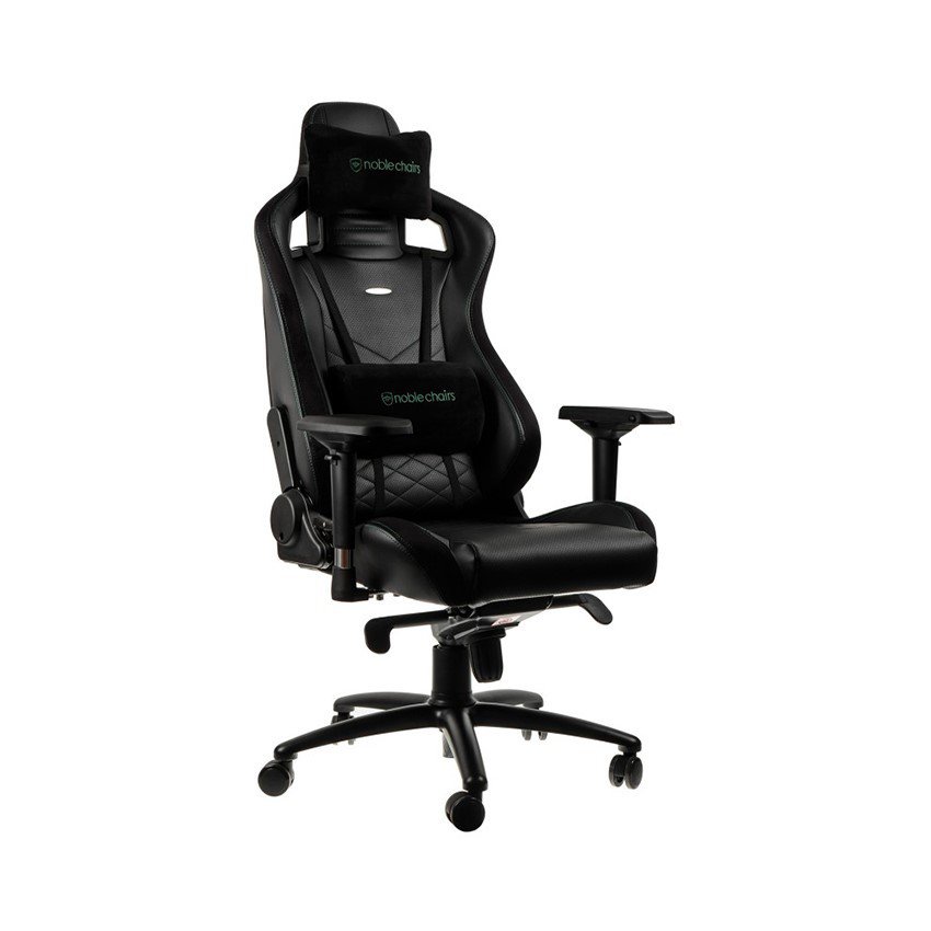 Ghế Gamer Noblechairs EPIC Series Black/Green (Ultimate Chair Germany)