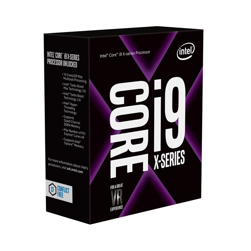 CPU Intel Core i9-7920X (2.9GHz turbo up to 4.3Ghz, 12 nhân 24 luồng, 16.5MB Cache, 140W) - Socket Intel LGA 2066