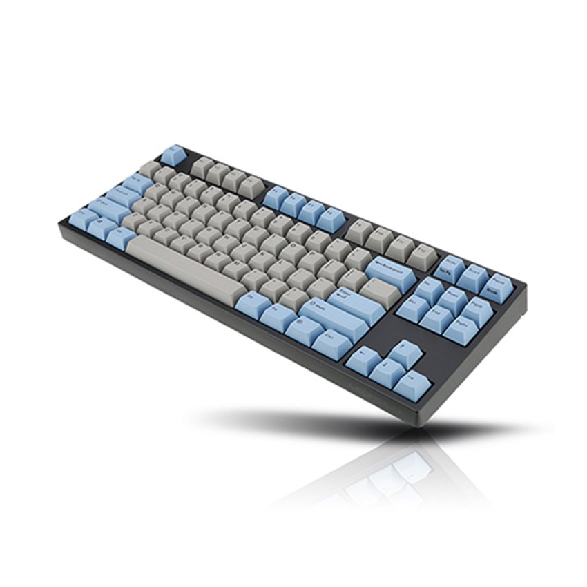 Bàn phím cơ Leopold FC750R PD PBT Doubleshot Blue switch Blue-Grey ,