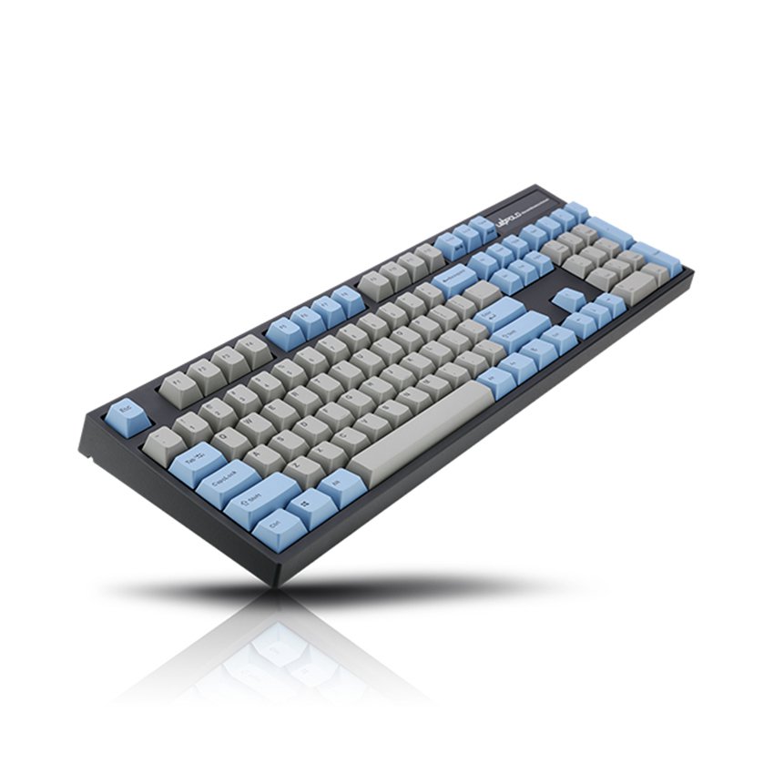 Bàn phím cơ Leopold FC900R PD PBT Doubleshot Brown switch Blue-Grey