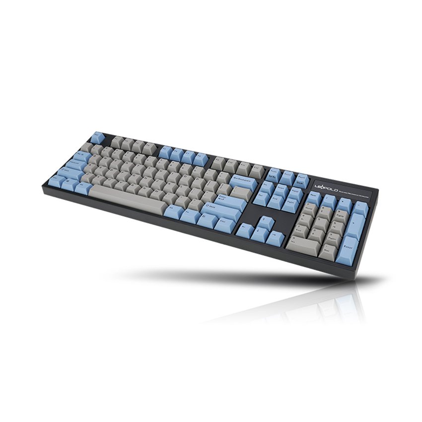 Bàn phím cơ Leopold FC900R PD PBT Doubleshot Brown switch Blue-Grey