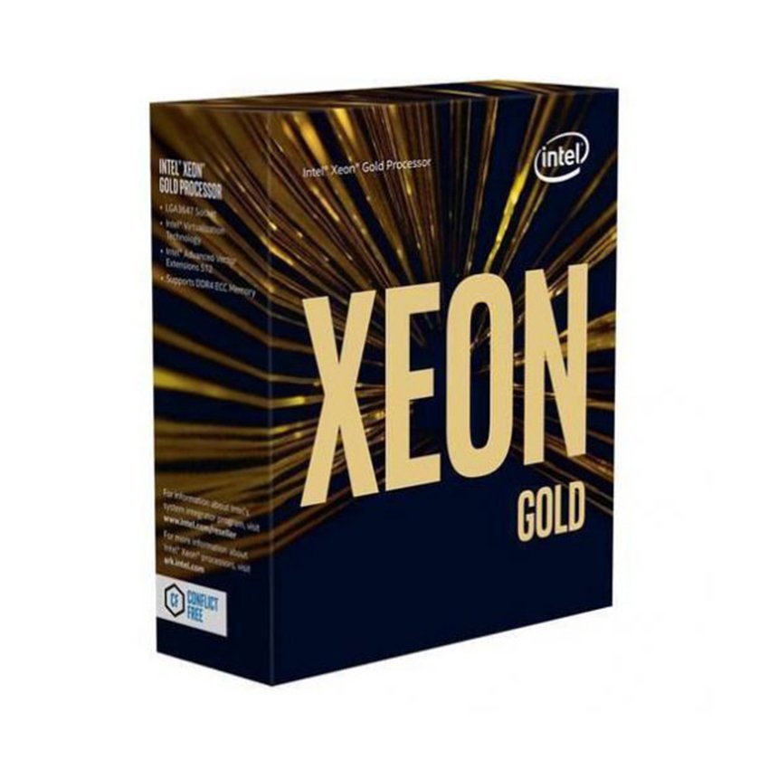 CPU Intel Xeon Gold 5118 (2.3GHz turbo up to 3.2GHz, 12 nhân, 24 luồng, 16.5MB Cache, 105W) - Socket Intel LGA 3647
