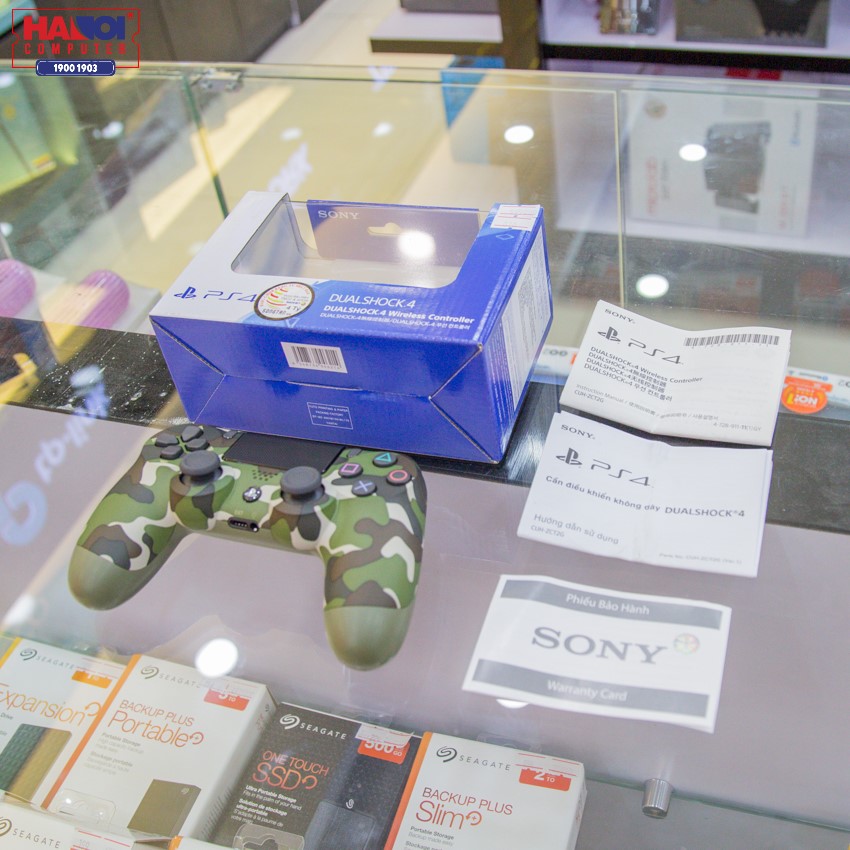 Tay cầm chơi game không dây PS4 Sony DUALSHOCK 4 Controller Green  CUH-ZCT2G16