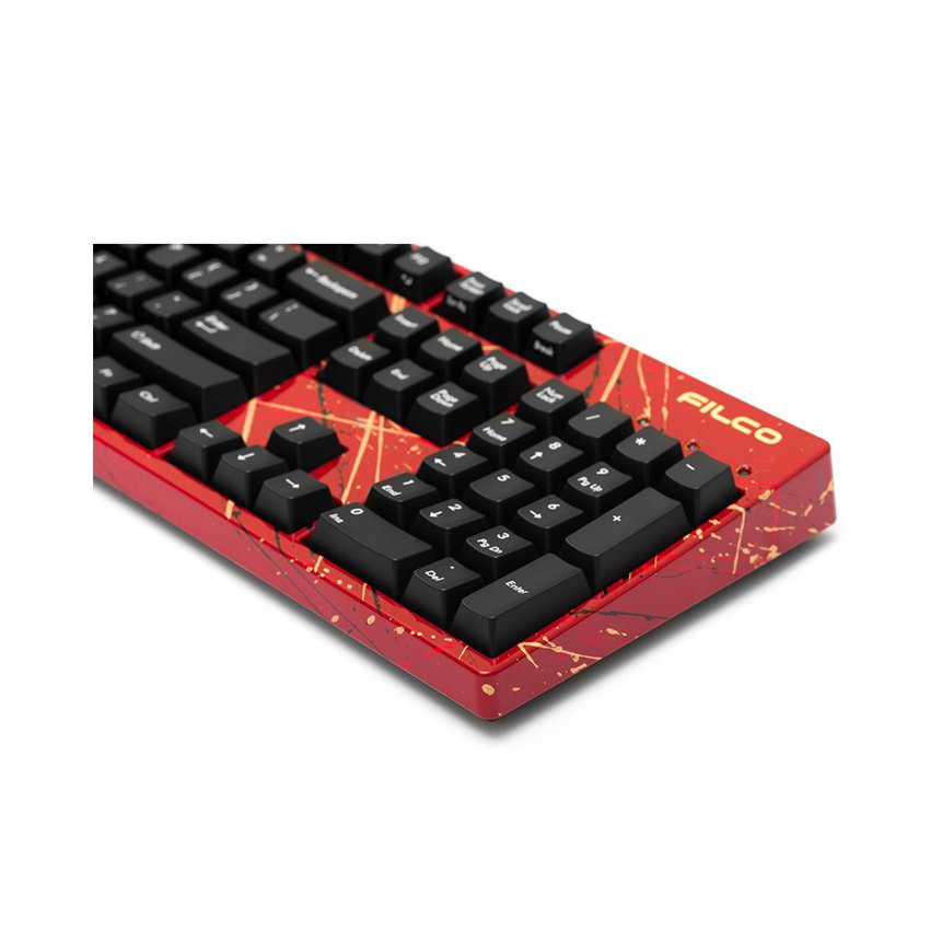 Bàn phím cơ Filco Majestouch Convertible 2 Shibuki Red - Red switch 104