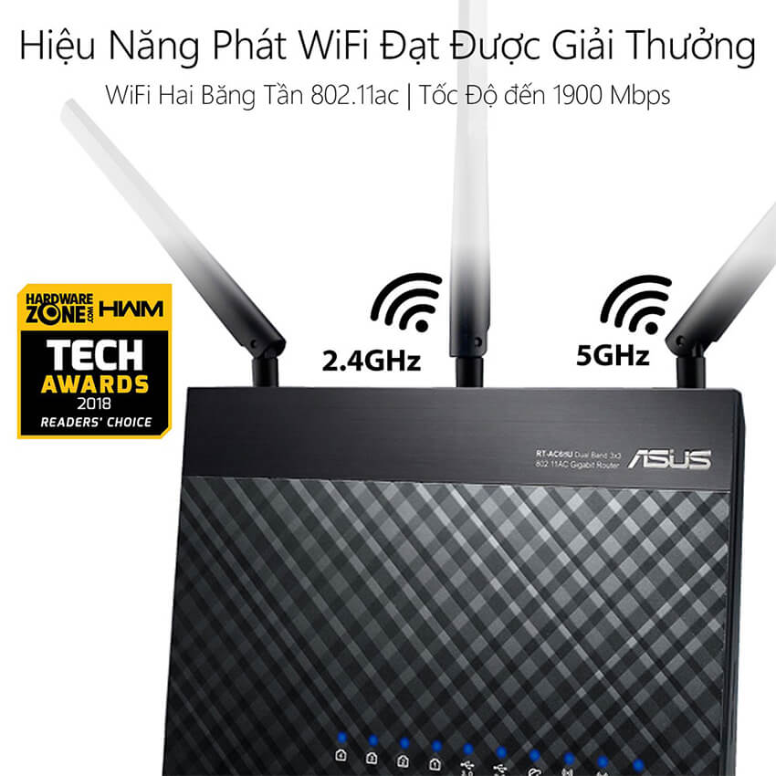 Router wifi ASUS RT-AC68U