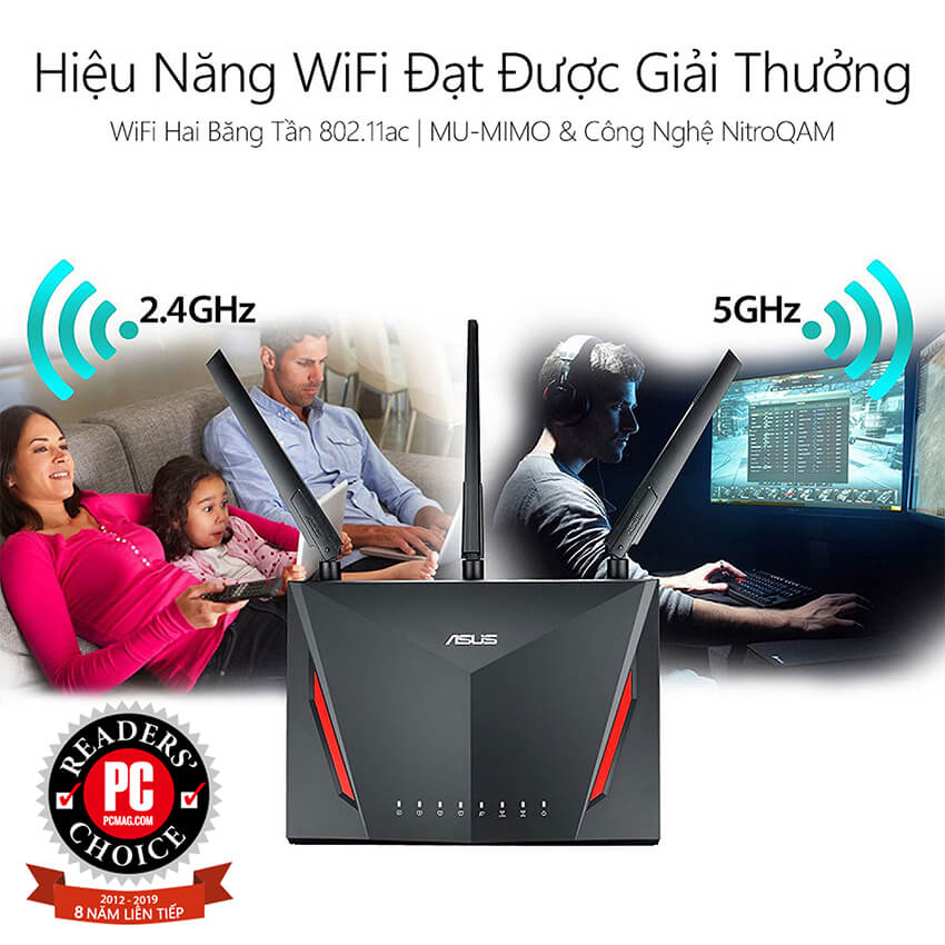 Router wifi ASUS RT-AC86U
