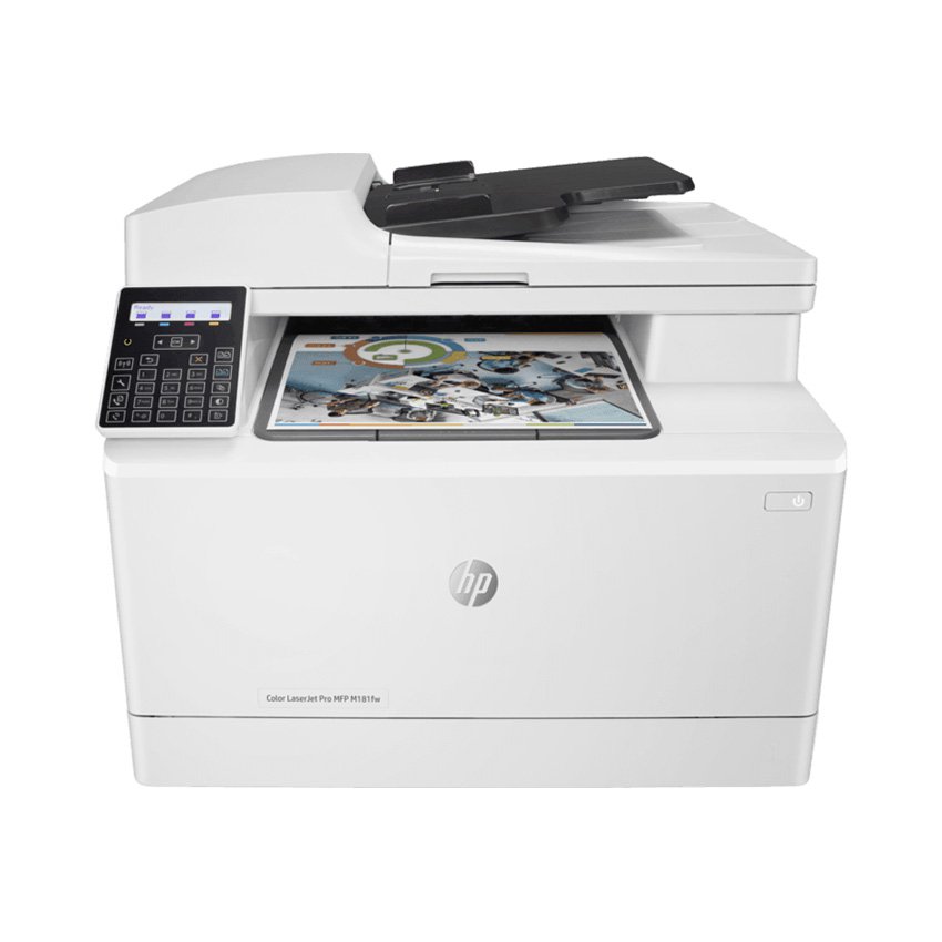 Máy In đa chức năng HP Color LaserJet Pro MFP M181fw (In Laser màu) (T6B71A)