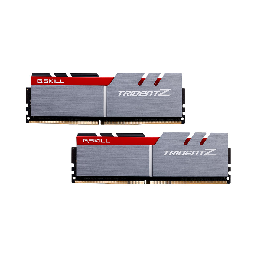 RAM Desktop Gskill Trident Z (F4-3200C16D-32GTZ) 32GB (2x16GB) DDR4 3200Mhz