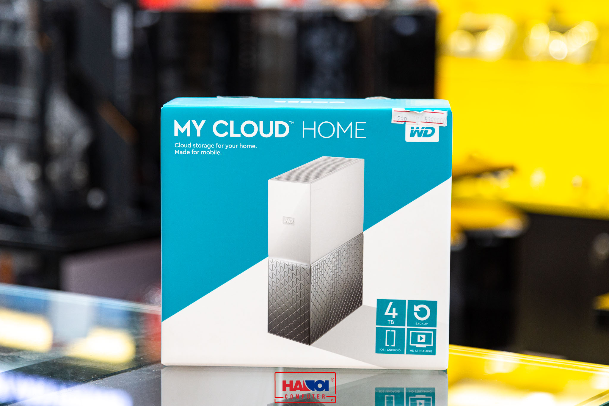 Ổ Cứng Di Động WD My Cloud 4TB Home 3.5 inch USB 3.0 WDBVXC0040HWTSESN