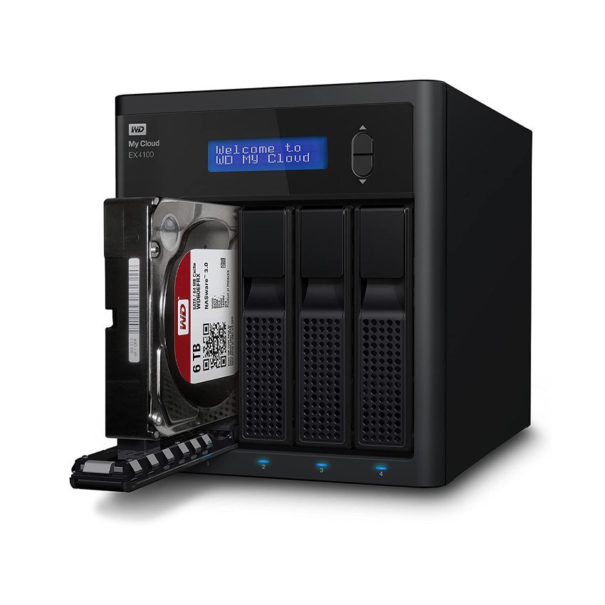 Ổ lưu trữ mạng Nas WD My Cloud EX4100 0TB WDBWZE0000NBK-SESN