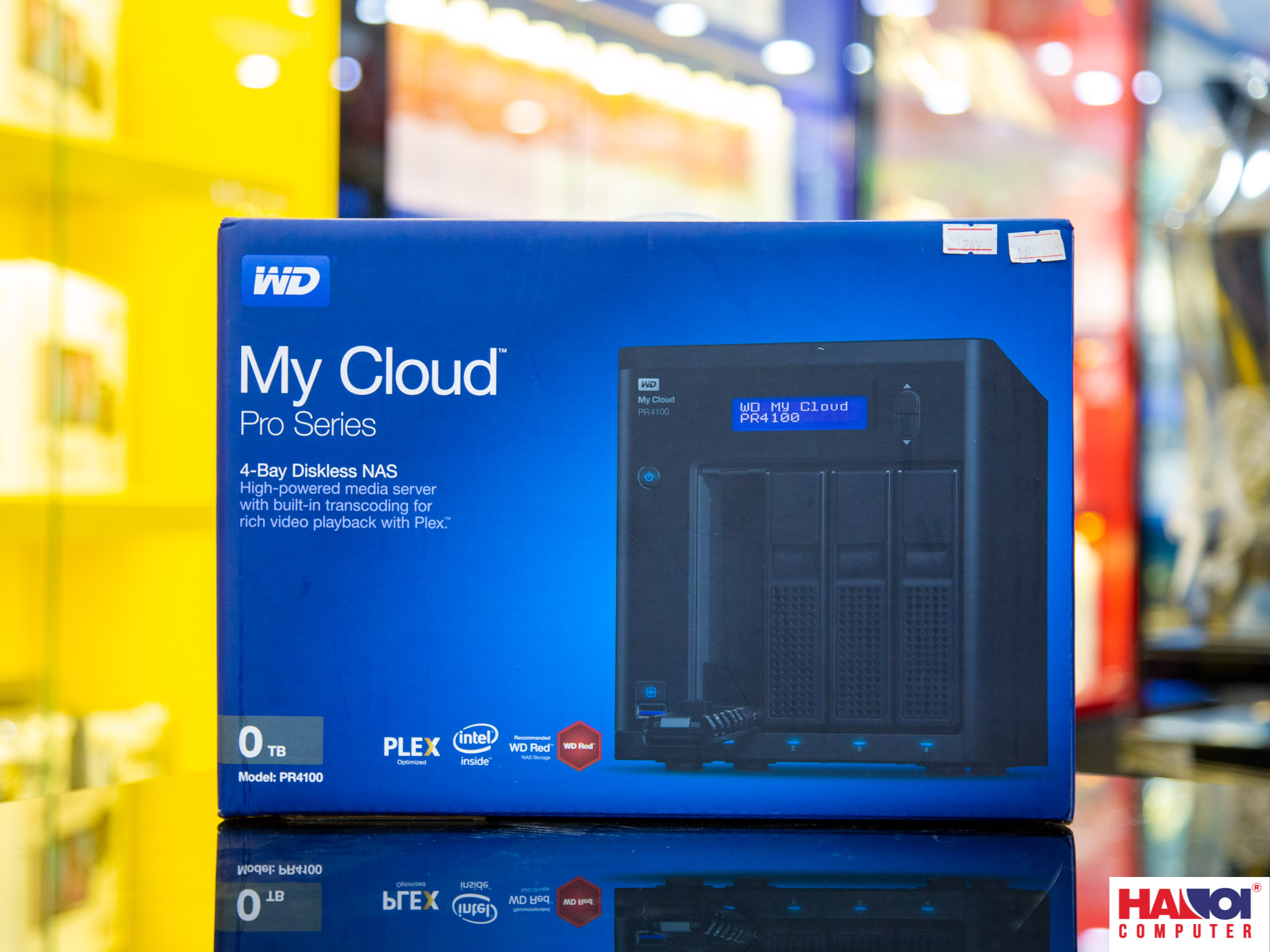 Ổ lưu trữ mạng Nas WD My Cloud EX4100 0TB WDBWZE0000NBK-SESN