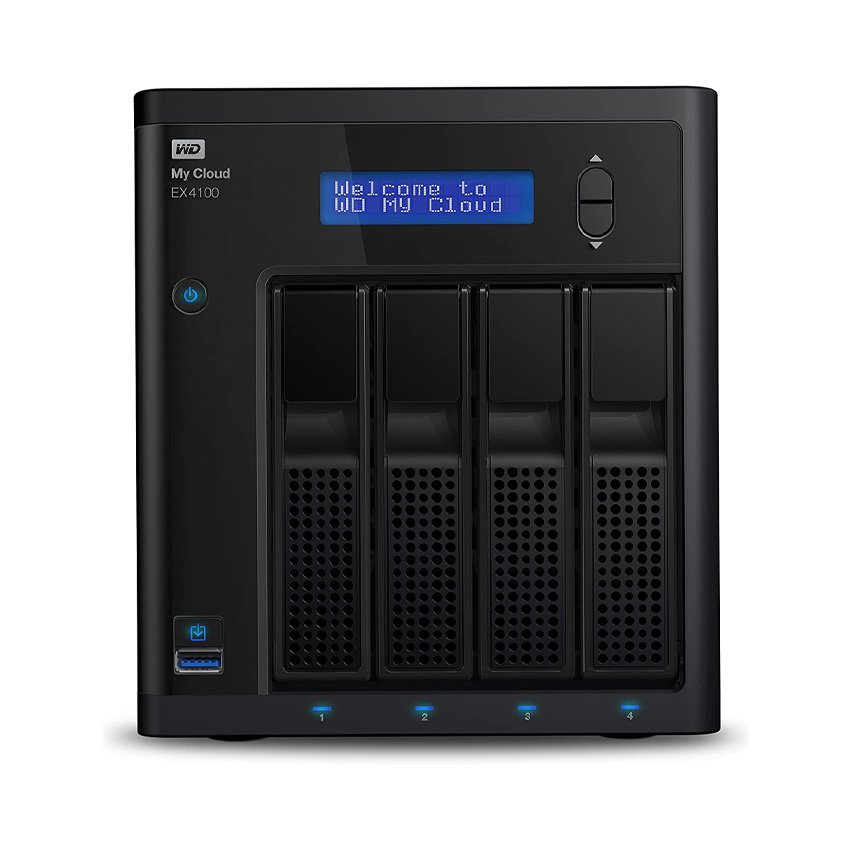 Ổ lưu trữ mạng Nas WD My Cloud EX4100 0TB WDBWZE0000NBK-SESN