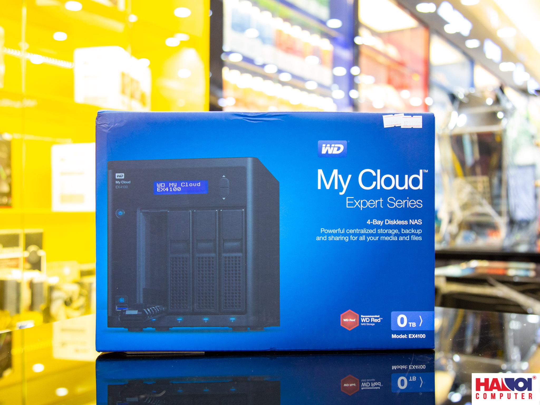 Ổ lưu trữ mạng Nas WD My Cloud PR4100 0TB WDBNFA0000NBK-SESN