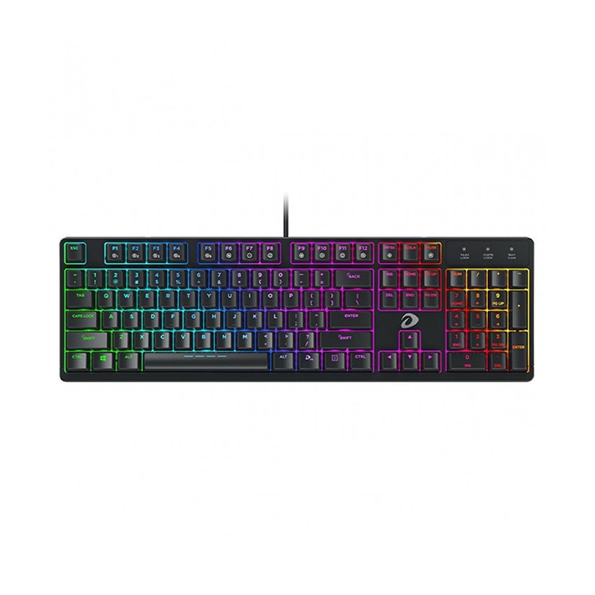 Bàn phím cơ Dareu DK1280 RGB Mechanical Red D Switch Black