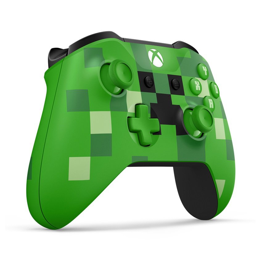 Tay cầm chơi game không dây Xbox One S - MineCraft Creeper