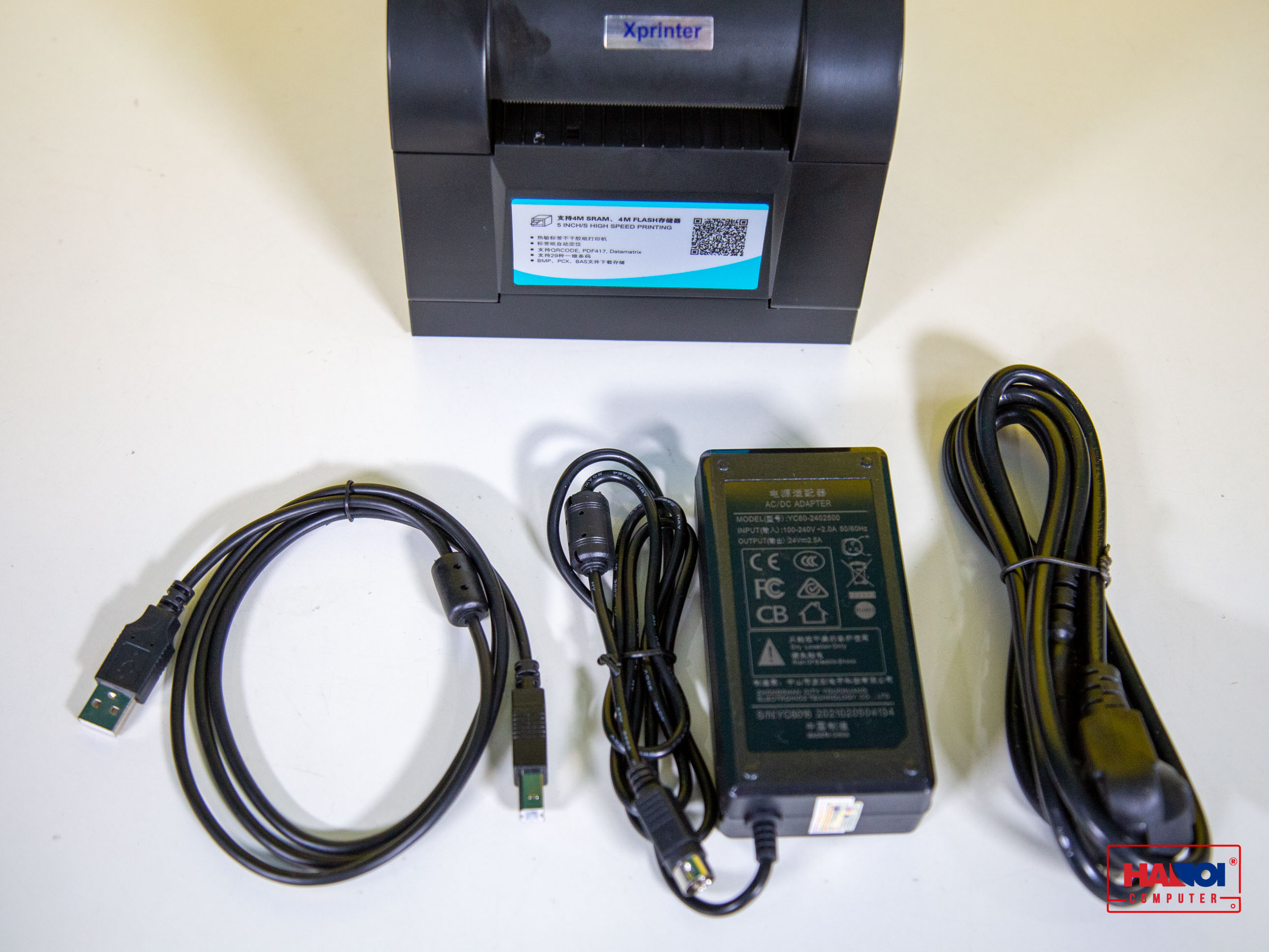 Máy in tem nhãn mã vạch Xprinter 350B