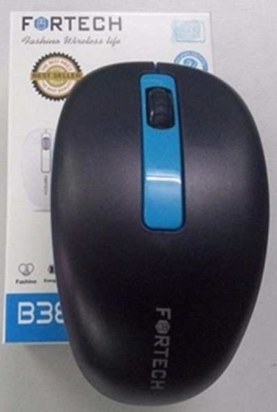 Mouse Fotech B38 Wireless Black/Blue