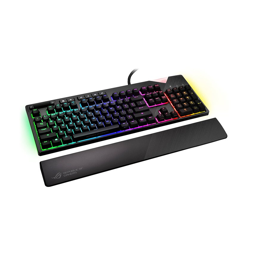 Keyboard ASUS ROG Strix Flare Cherry Blue switch (XA01) (USB/RGB/Đen)