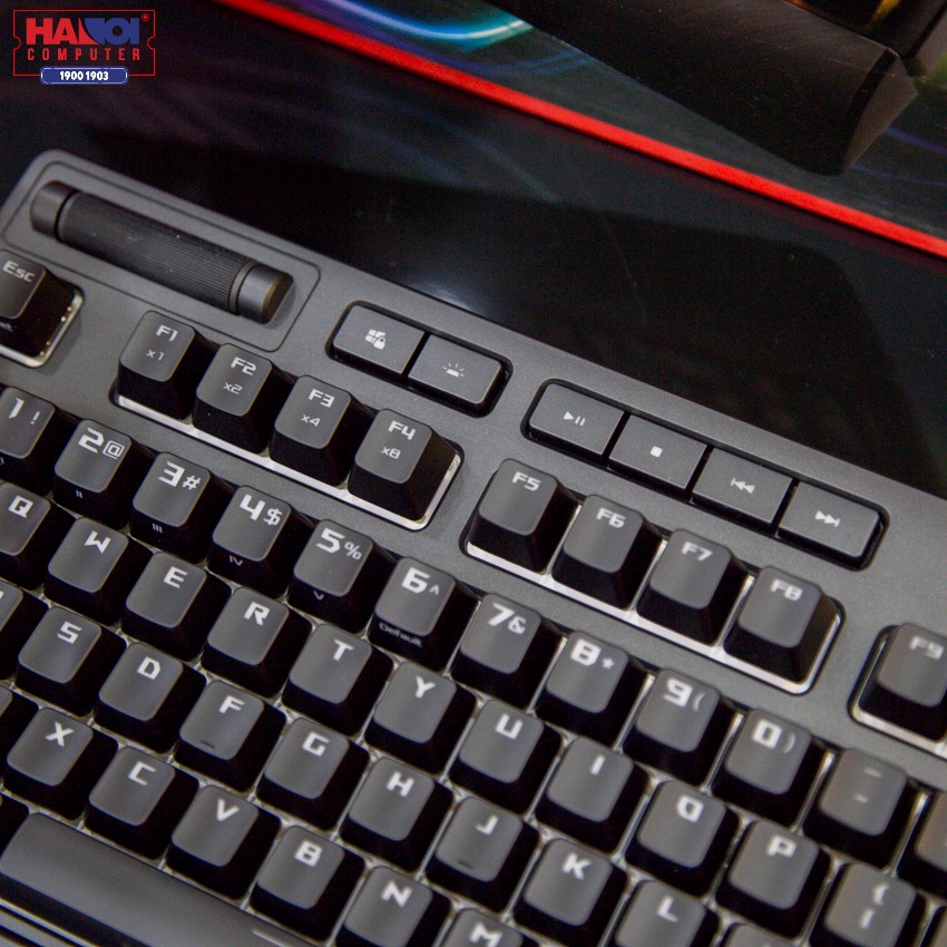 Keyboard ASUS ROG Strix Flare Cherry Blue switch (XA01) (USB/RGB/Đen)