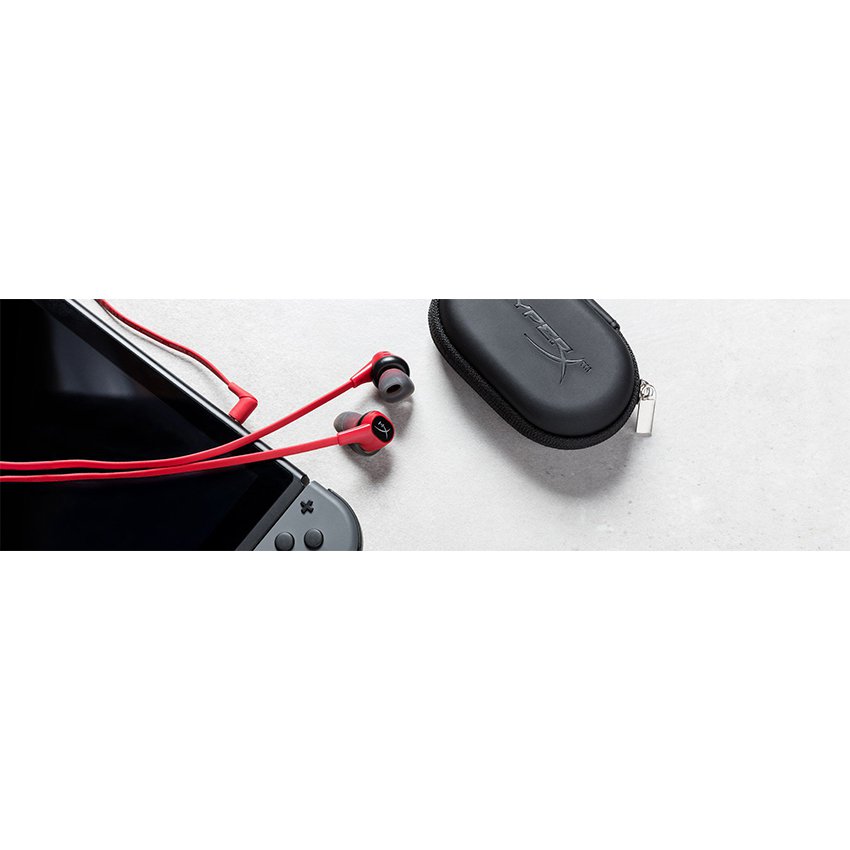 Tai nghe Kingston HyperX Earbuds (HX-HSCEB-RD)