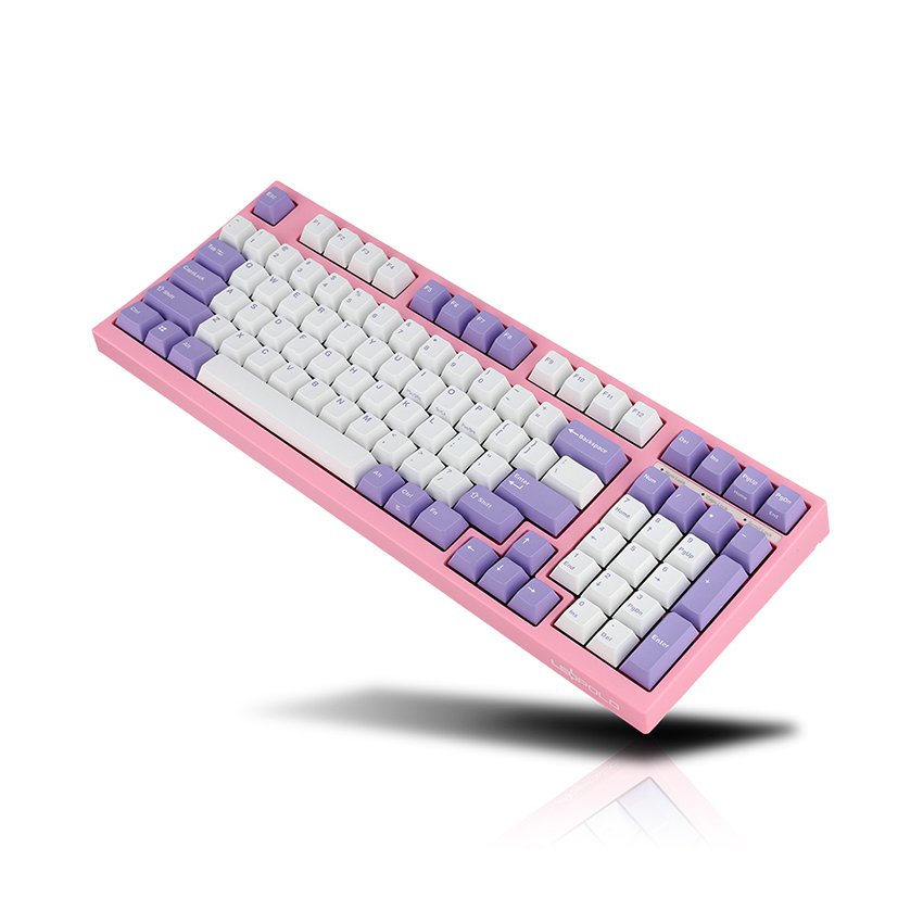 Bàn phím cơ Leopold FC980M PD Pink Cherry Silent Red Switch
